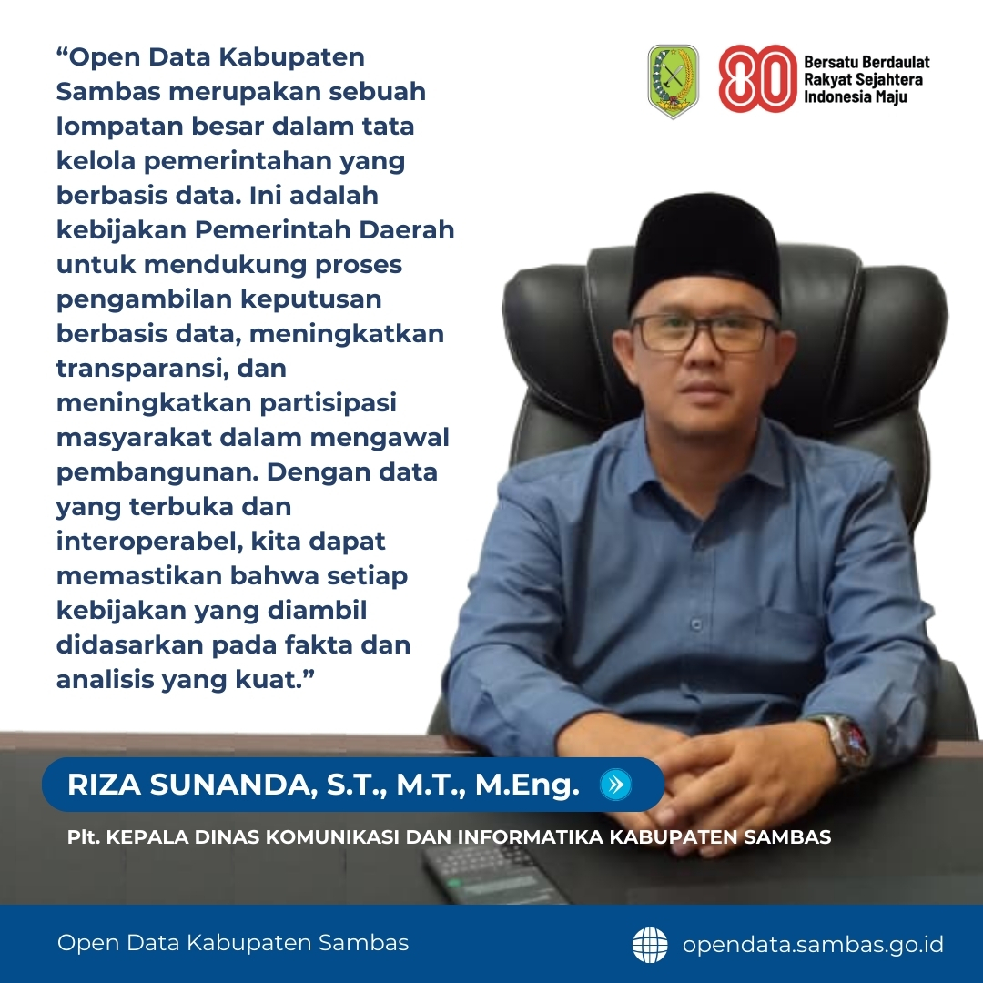 Satu Tahun Open Data Sambas: Momentum Transformasi Digital dan Transparansi Pemerintah Daerah